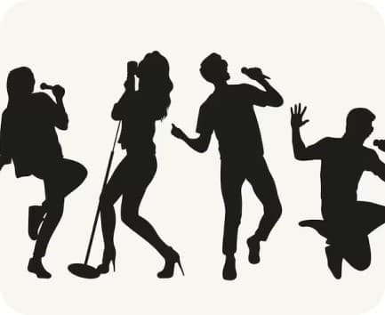 Illustration of dancers